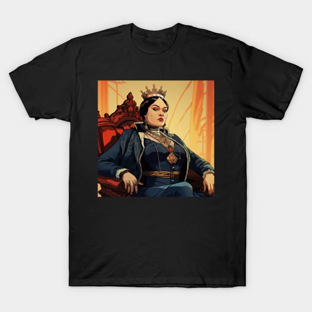 Queen Victoria T-Shirt by ComicsFactory